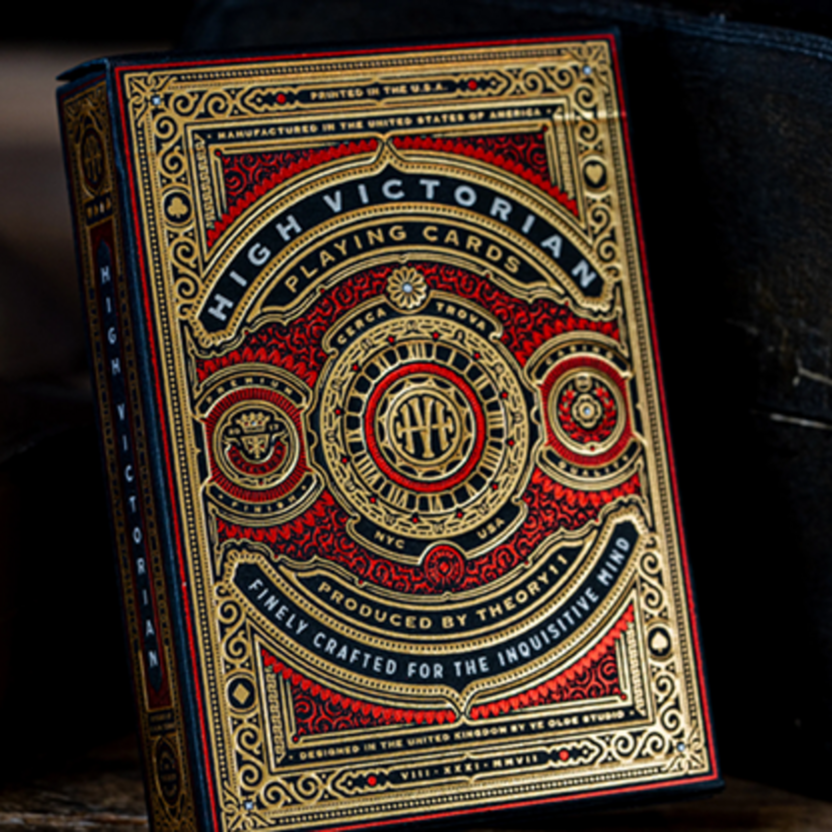 High Victorian Red Playing cards Theory11