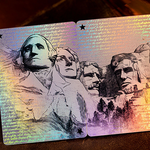 Holographic Legal Tender Playing Cards by Kings Wild