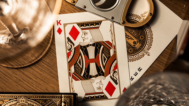 James Bond Silver Edition Playing Cards by theory11