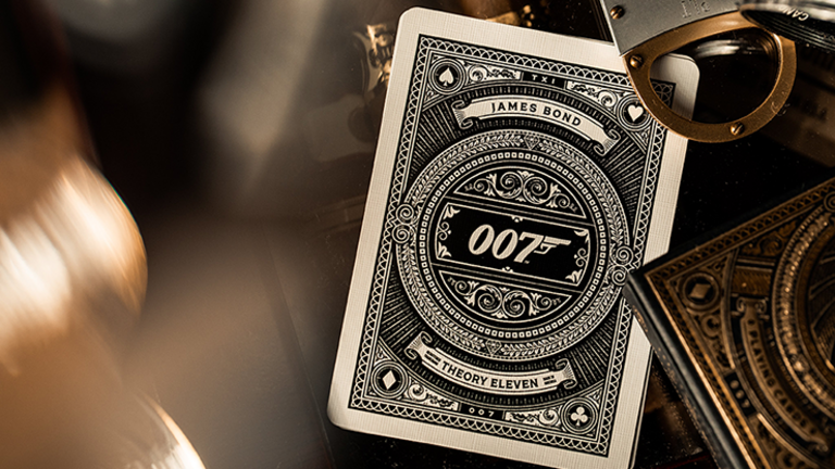 James Bond Silver Edition Playing Cards by theory11