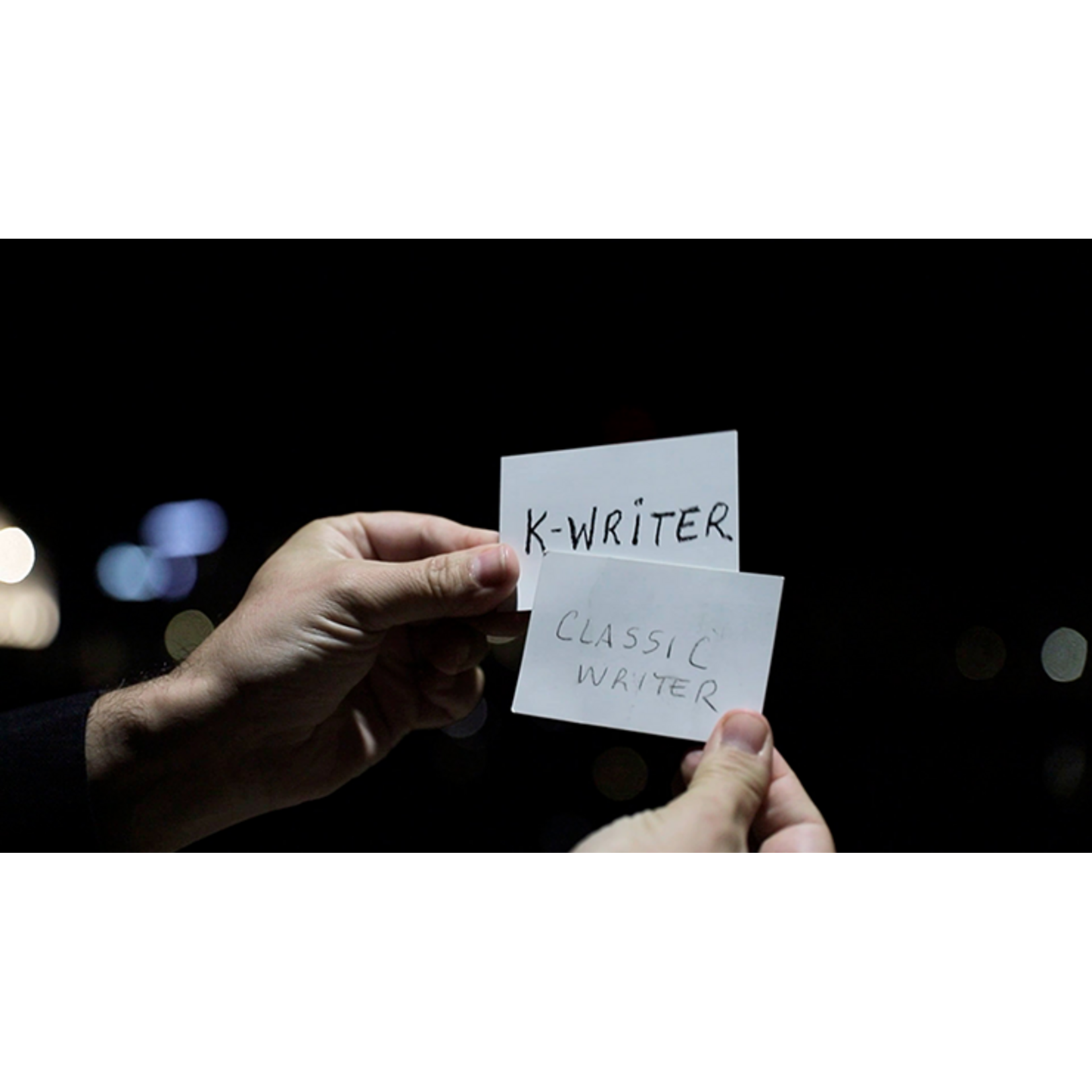 K-Writer by Kiko Pastur & Invisible Compass