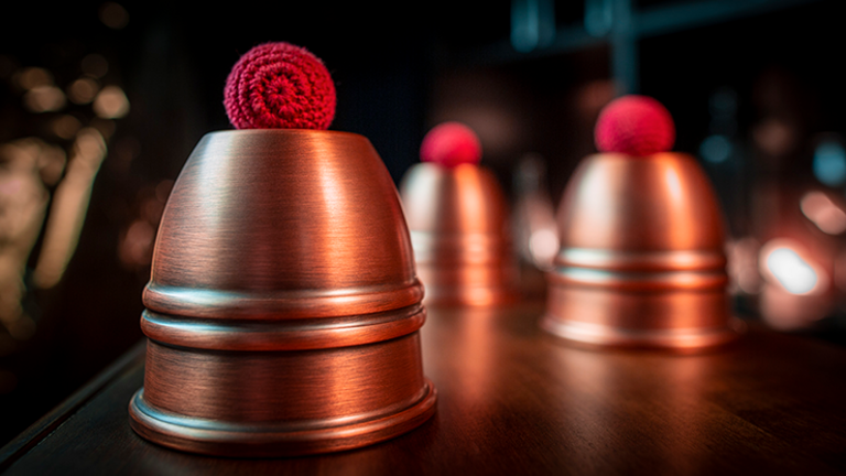 Murphy's Magic Supplies, Inc. LEGEND Cups and Balls (Copper/Aged) by Murphy's Magic