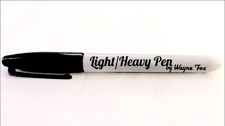 Light and Heavy Pen by Wayne Fox