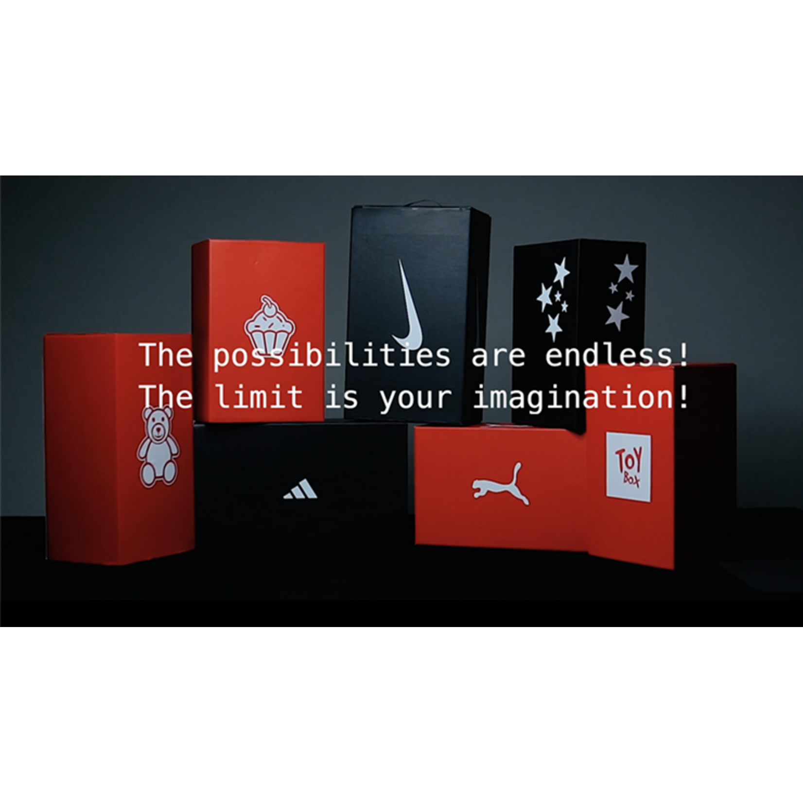 MAGIC BOX RED Large by George Iglesias and Twister Magic