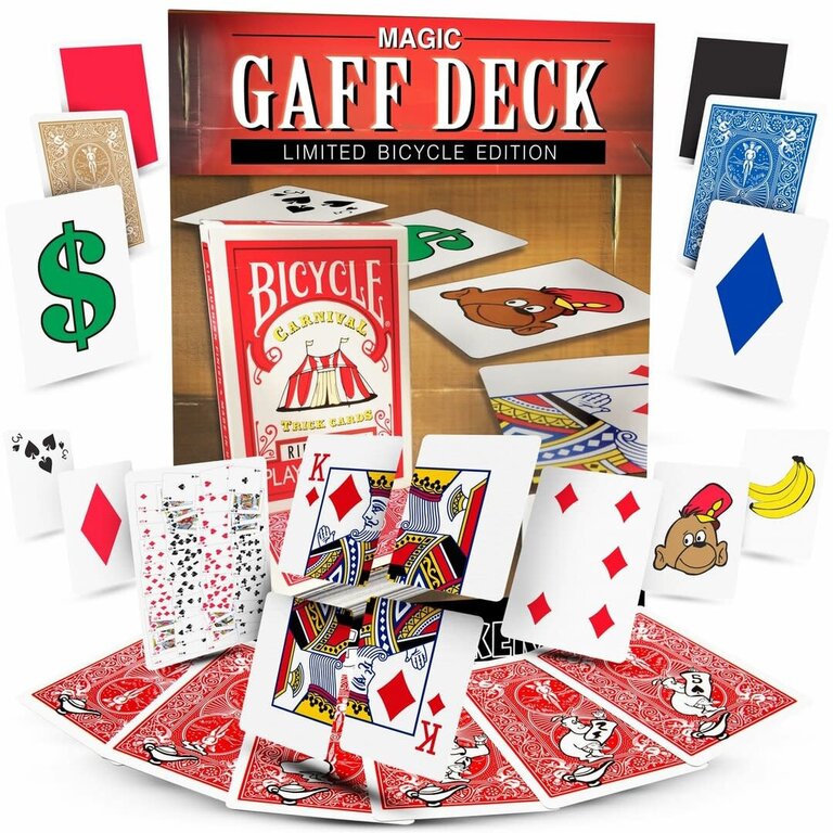 Magic Makers Magic Gaff Deck (Carnival) - Limited Edition Bicycle Cards