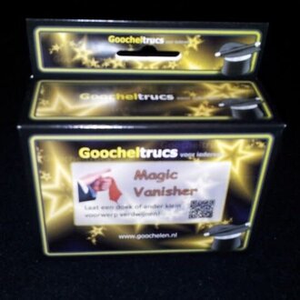 Goochelen.nl Magic vanisher - goochelen.nl