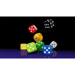 Magnetic Die (White) by Iarvel Magic