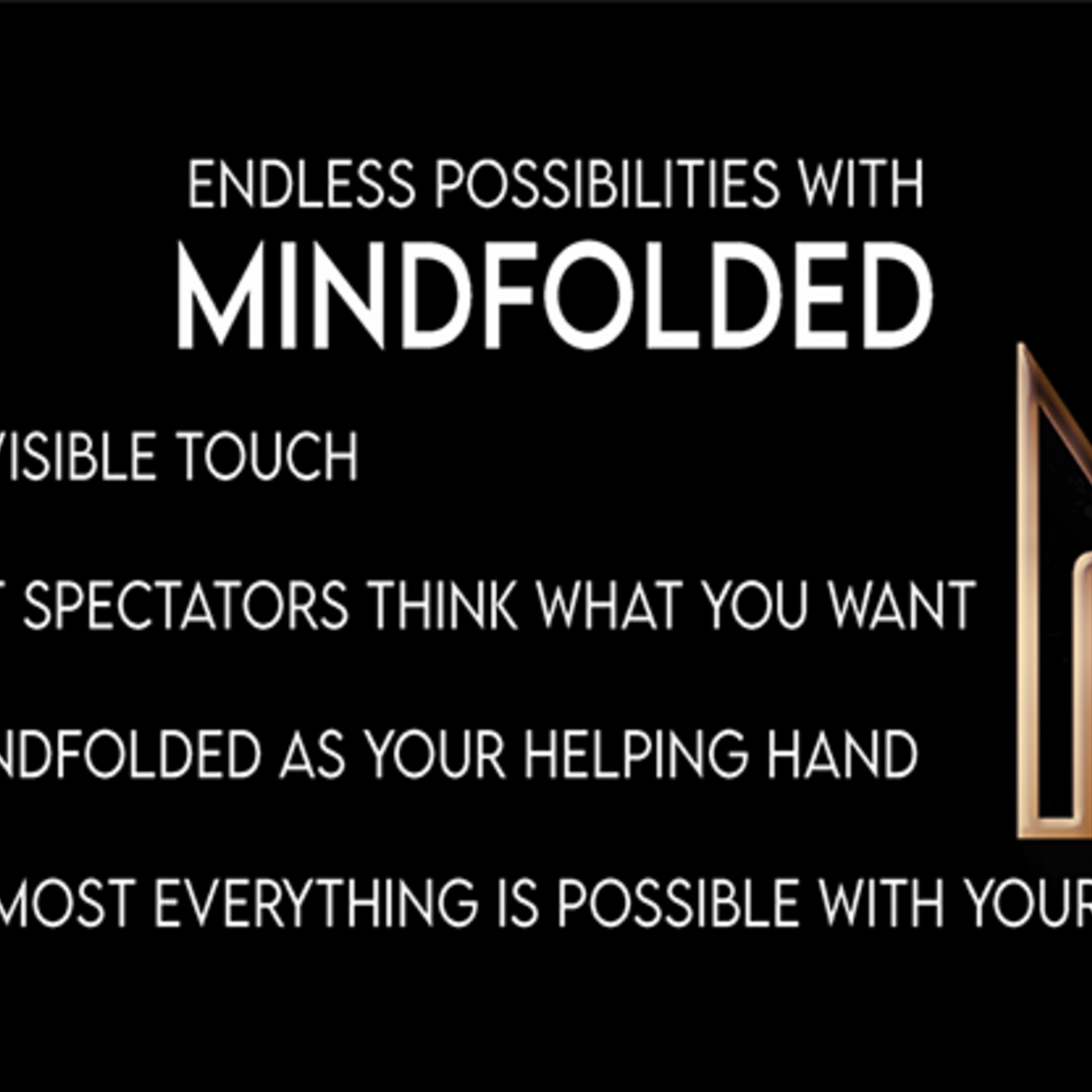 MINDFOLDED by Julian Pronk