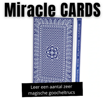 Goochelen.nl Miracle kaarten - goochelen.nl