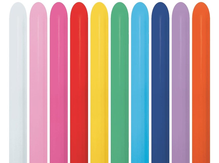 Modelleerballonnen 260 - Fashion Assortiment - 000 - 100 Stuks