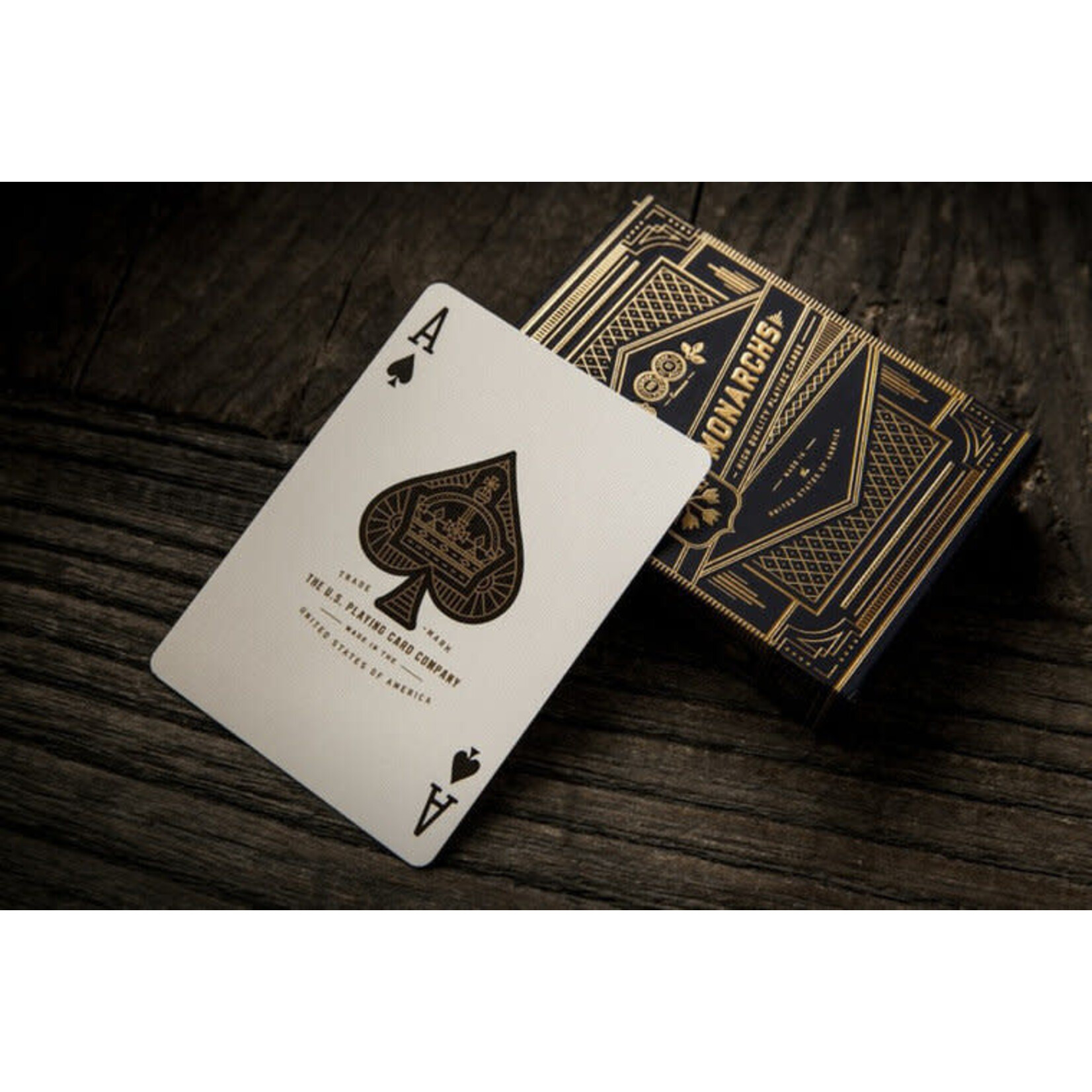 Monarchs speelkaarten navy