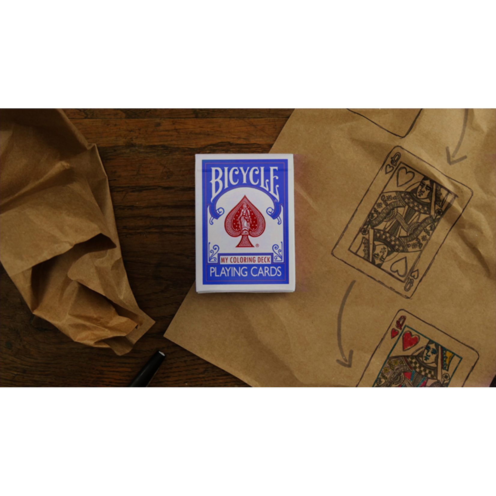 Bicycle My Coloring Deck by Jordan Victoria