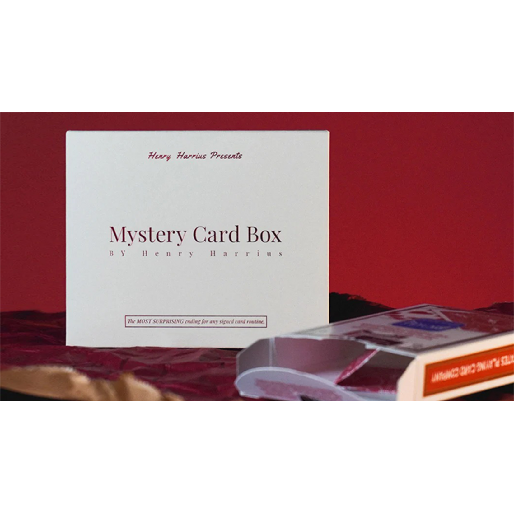 Mystery Card Box (Red) by Henry Harrius