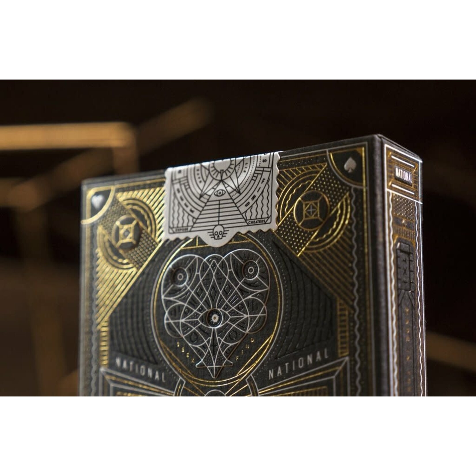 National Playing Cards Black