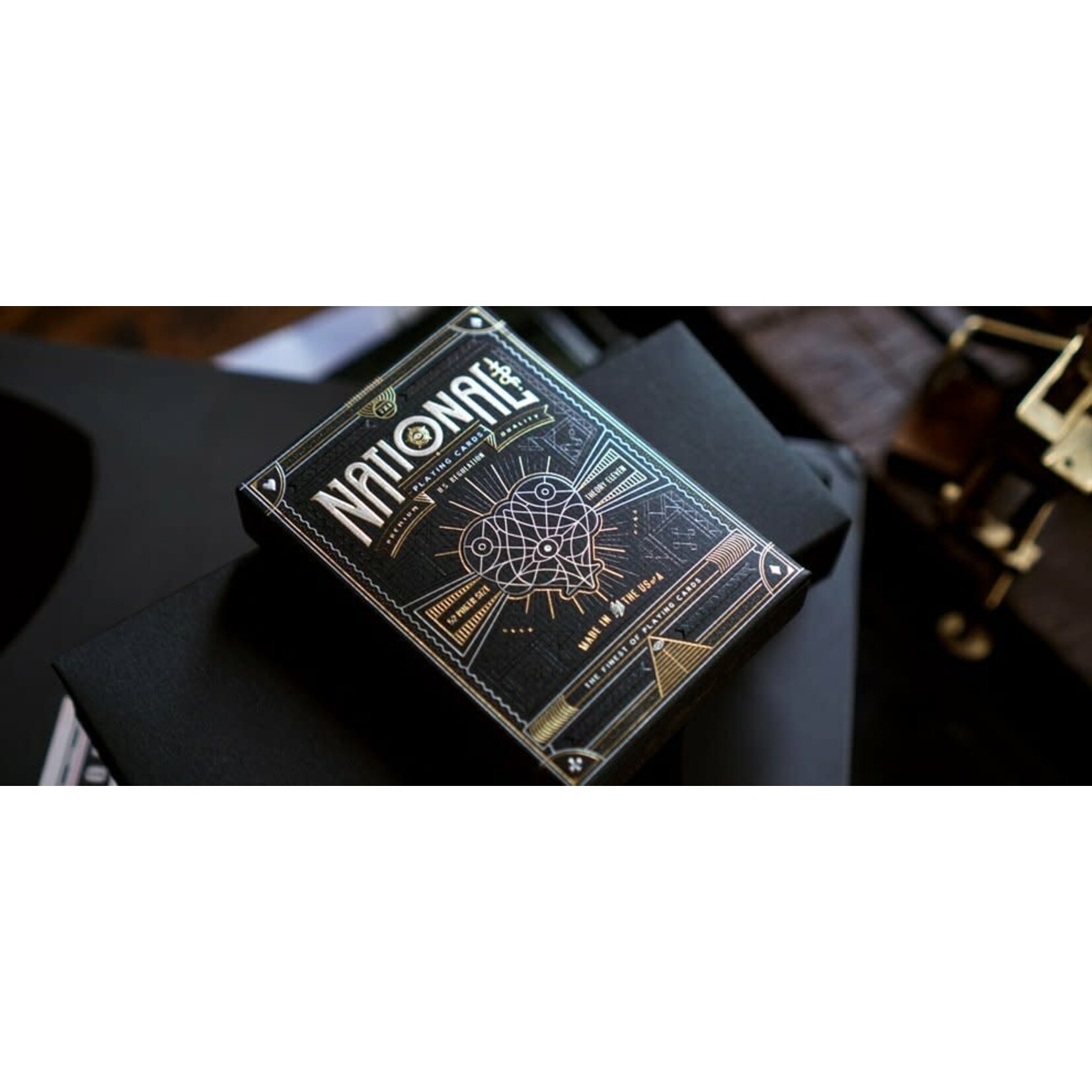 National Playing Cards Black