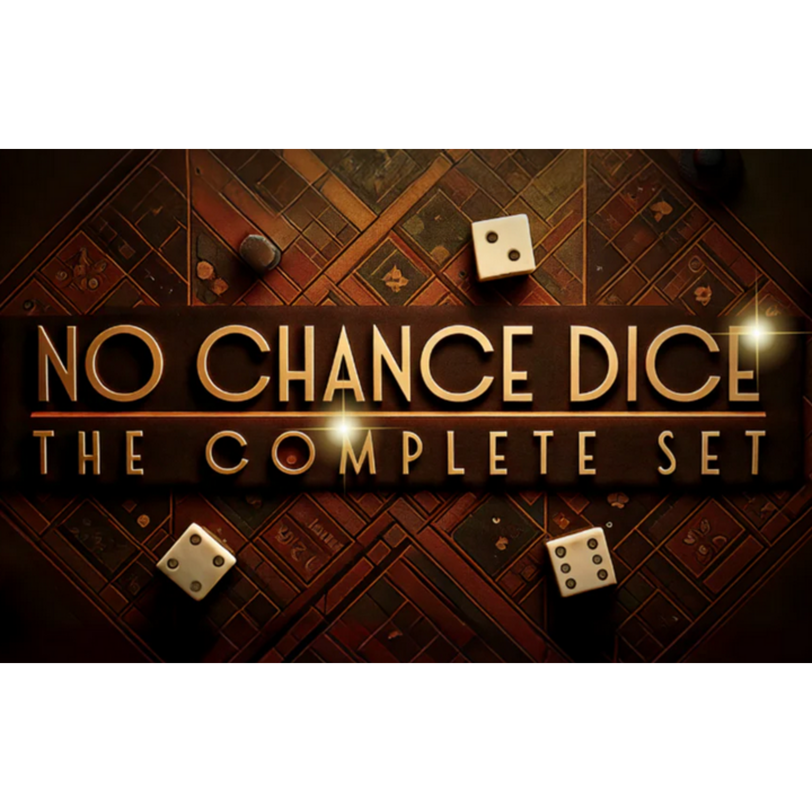 No Chance Dice Set by Alakazam Magic