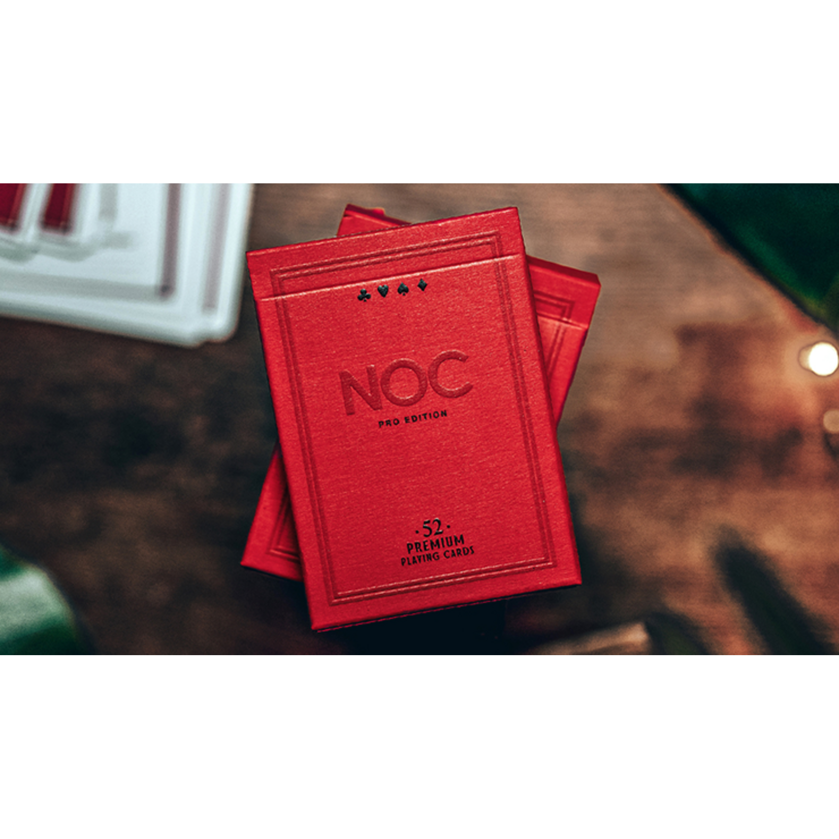 NOC Pro 2021 (Burgundy Red) Playing Cards