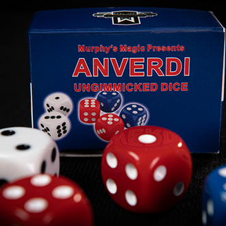 Murphy's Magic Supplies, Inc. Normale dobbelsteen wit (Anverdi dice)