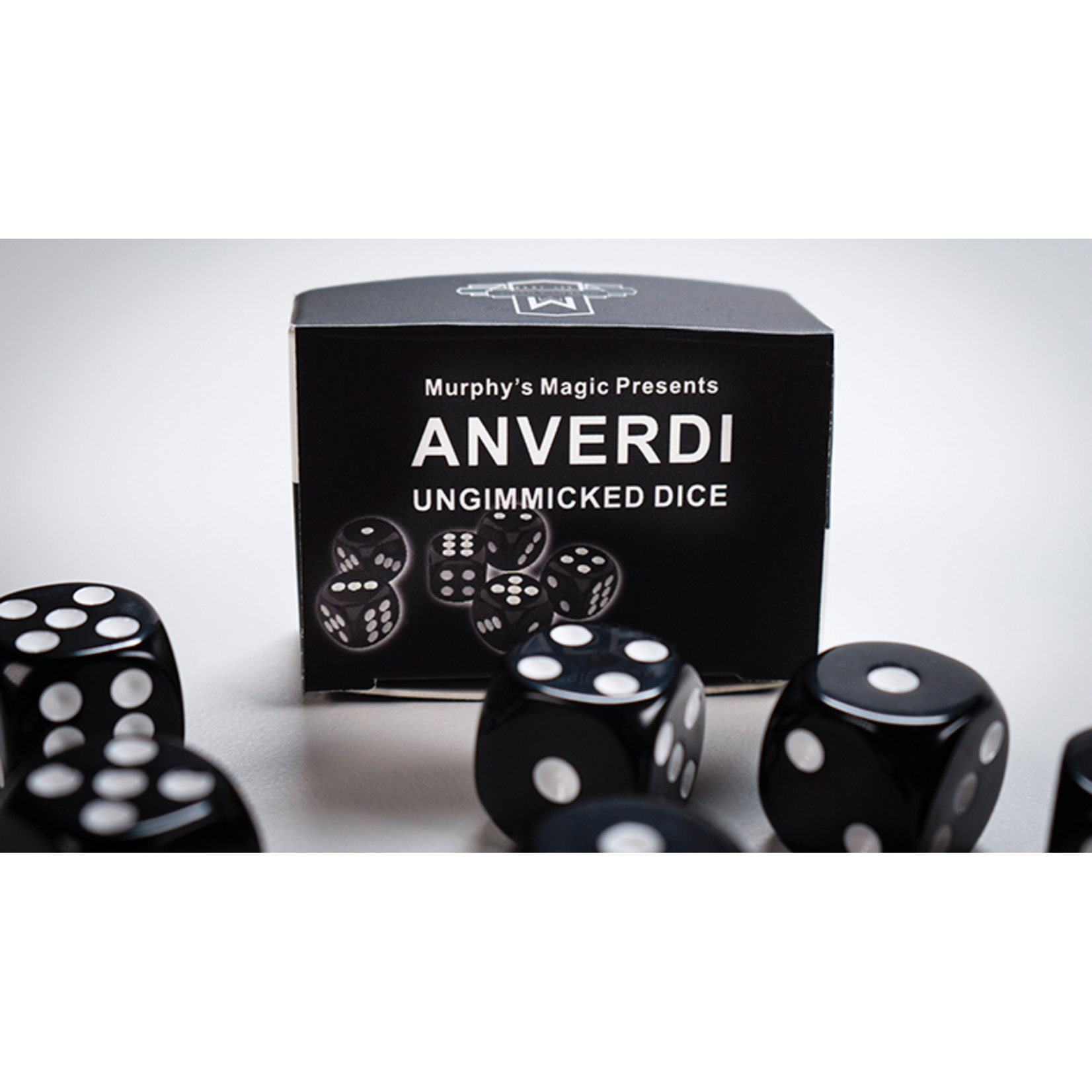 Murphy's Magic Supplies, Inc. Normale dobbelsteen zwart (Anverdi dice)