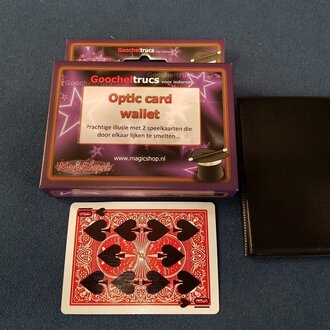 Optic card wallet