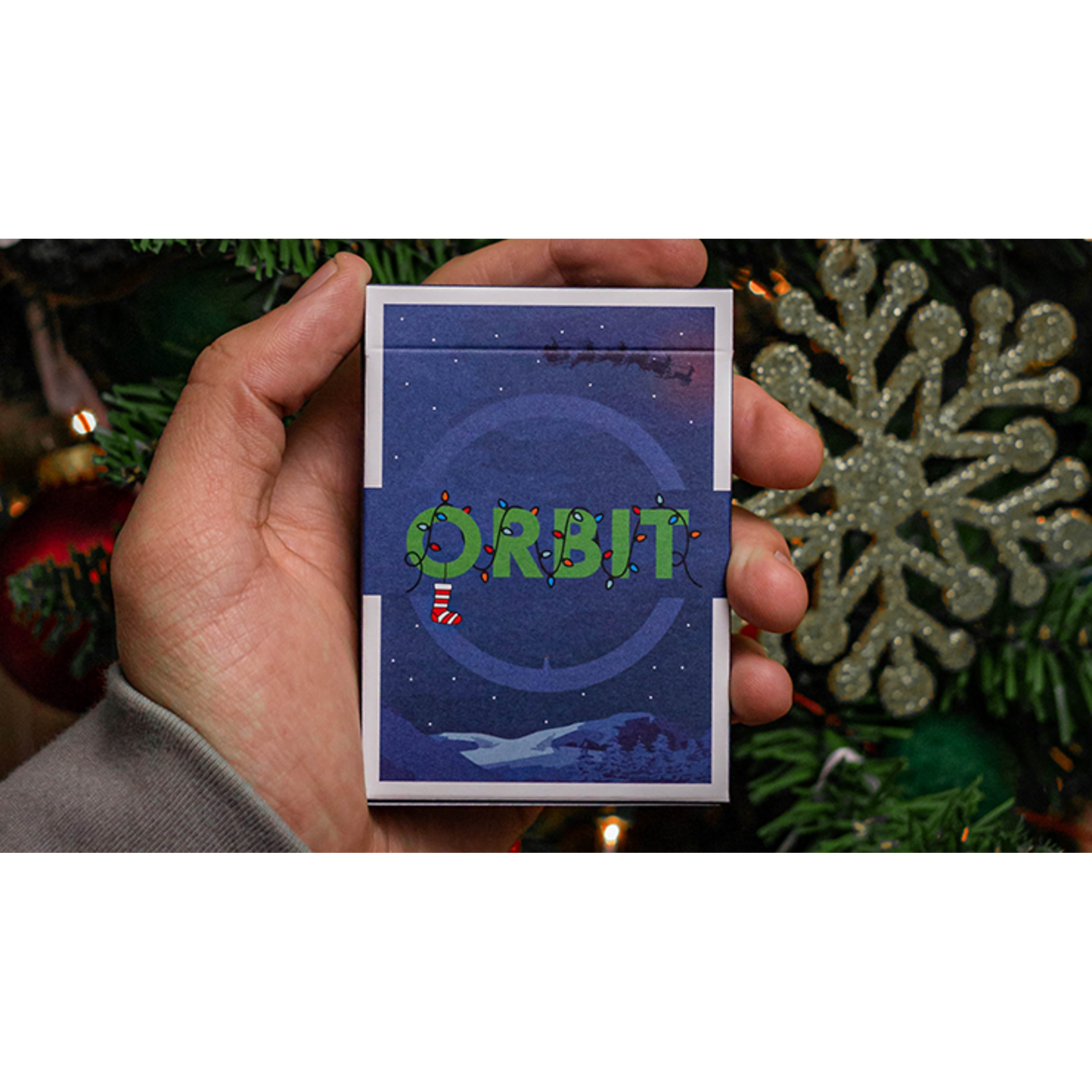 Orbit Christmas Speelkaarten
