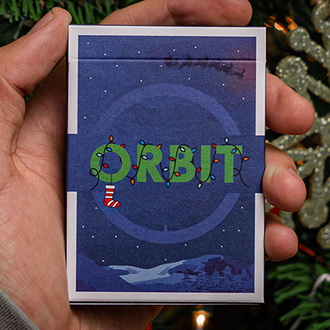 Orbit Christmas Speelkaarten