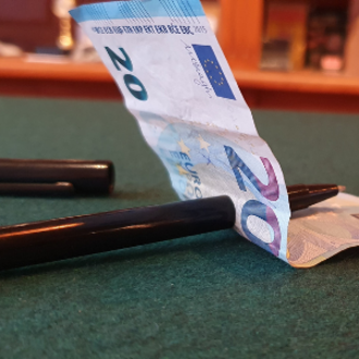 Pen thru bill illusion