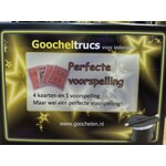 Perfecte voorspelling - goochelen.nl