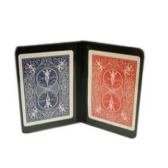 Plastic wallet for cards