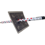 Pencil through card with Bicycle game