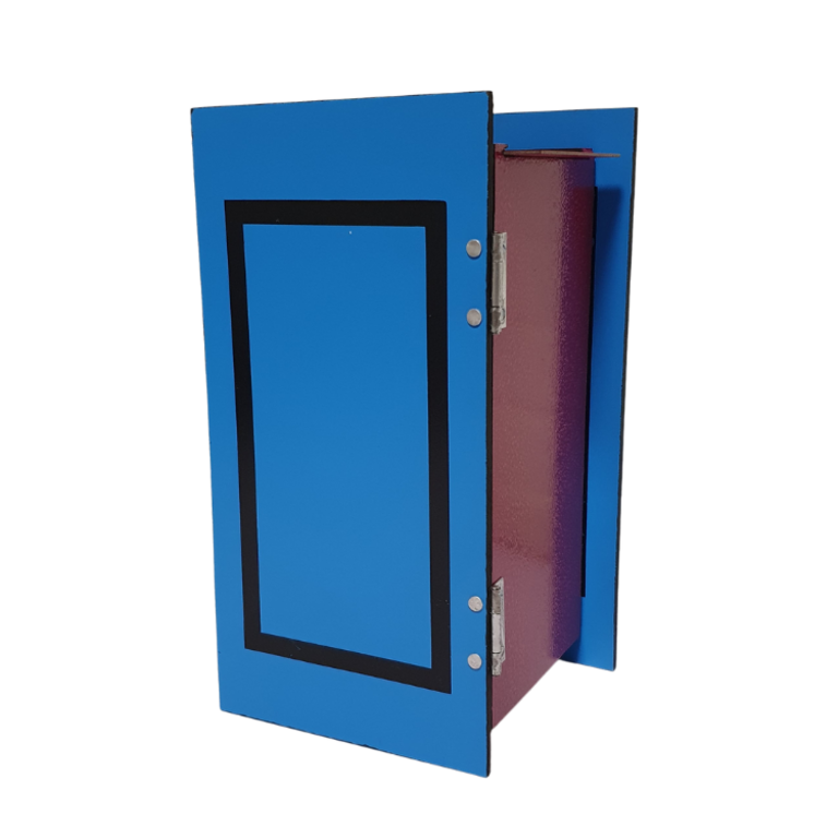 Productiekist blauw