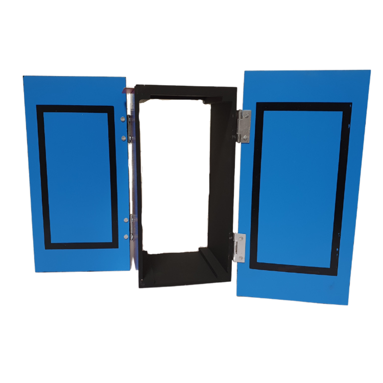 Productiekist blauw
