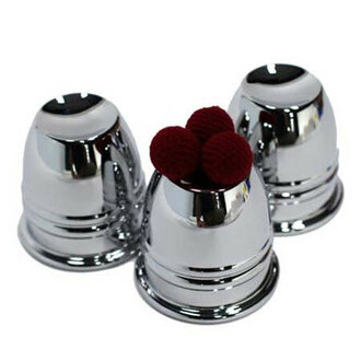 Professional Chrome Cups and Balls