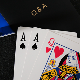 Q & A Jumbo Three Card Monte