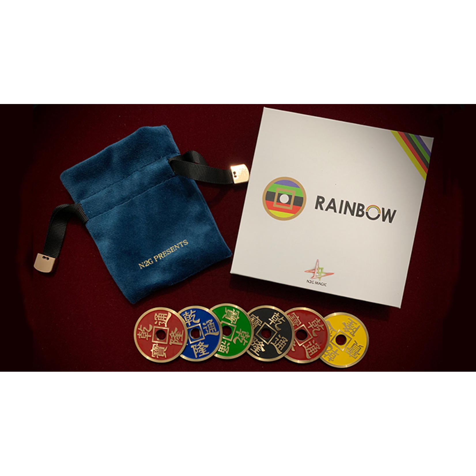 Rainbow coins (Morgan) by N2G