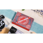 Red Transparent Playing Cards by MPC