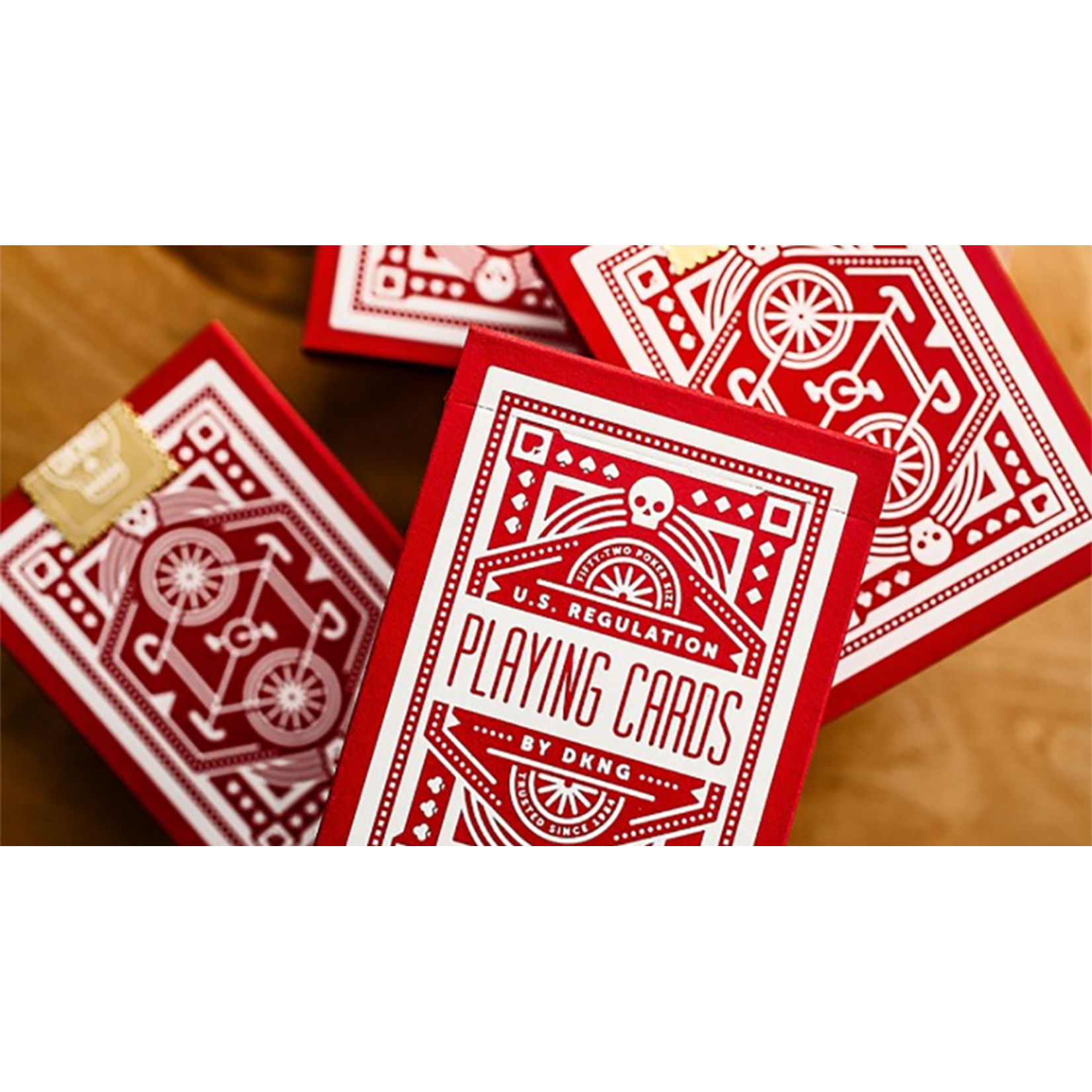 Red Wheel Playing Cards (DKNG) by Art of Play