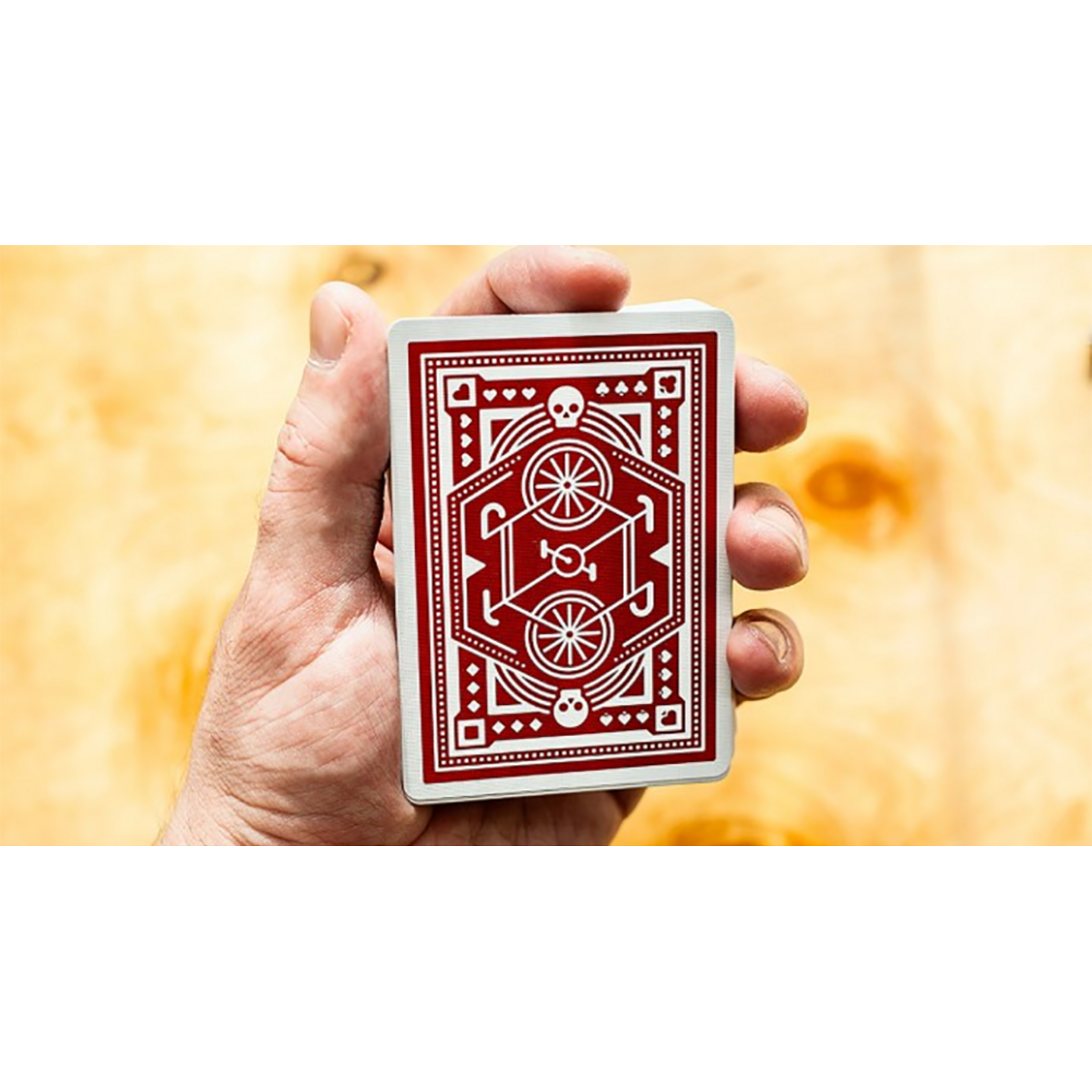 Red Wheel Playing Cards (DKNG) by Art of Play