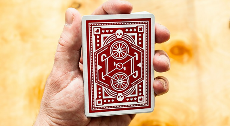 Red Wheel Playing Cards (DKNG) by Art of Play