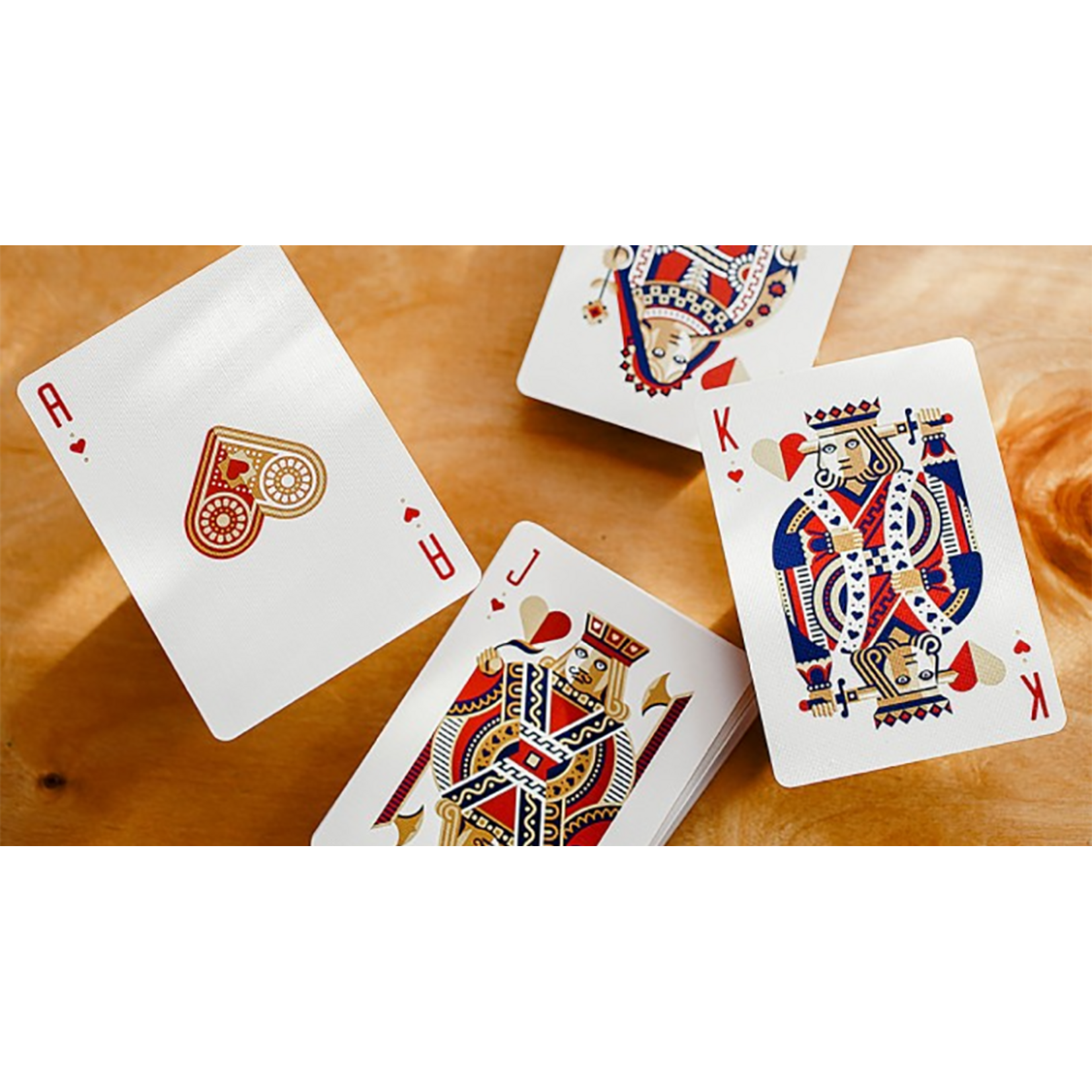 Red Wheel Playing Cards (DKNG) by Art of Play