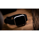 REEL WATCH - Stainless with black band smart watch (KEVLAR) by Uday Jadugar