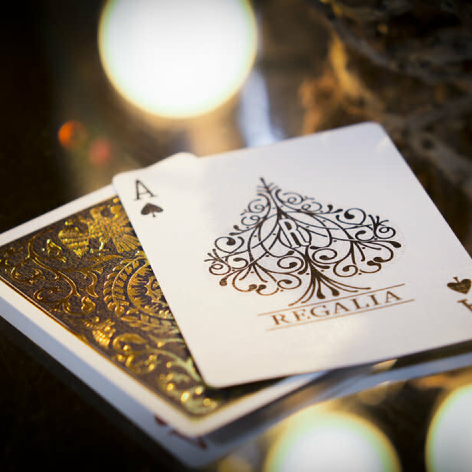 Regalia zwart Speelkaarten by Shin Lim
