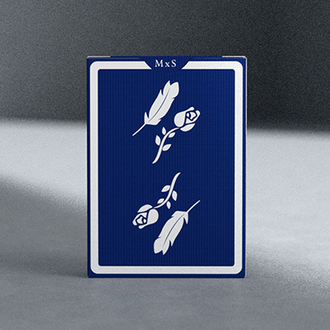 Remedies (Royal Blue) Playing Cards by Madison x Schneider
