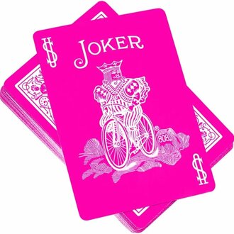 Bicycle Reversed Pink Playing Cards Bicycle Deck