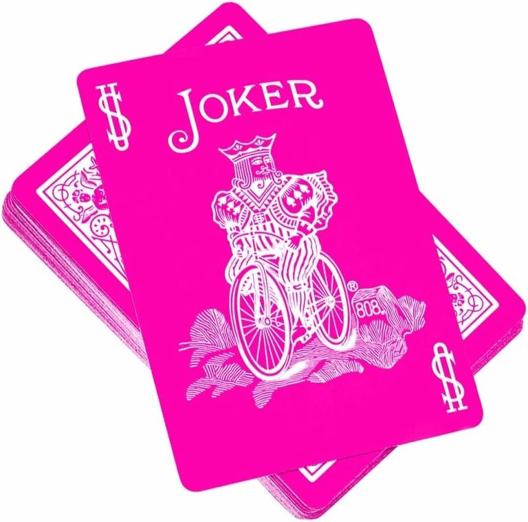 Bicycle Reversed Pink Playing Cards Bicycle Deck
