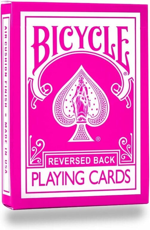Bicycle Reversed Pink Playing Cards Bicycle Deck
