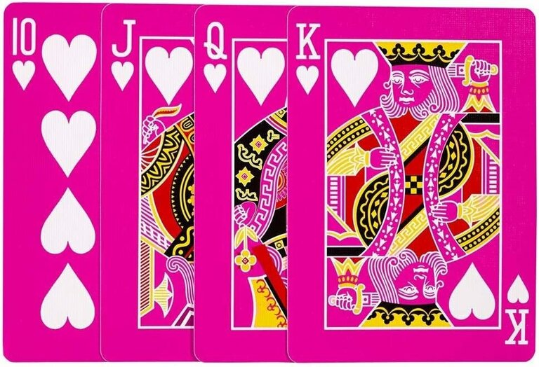 Bicycle Reversed Pink Playing Cards Bicycle Deck
