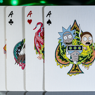 Rick & Morty Playing Cards by theory11