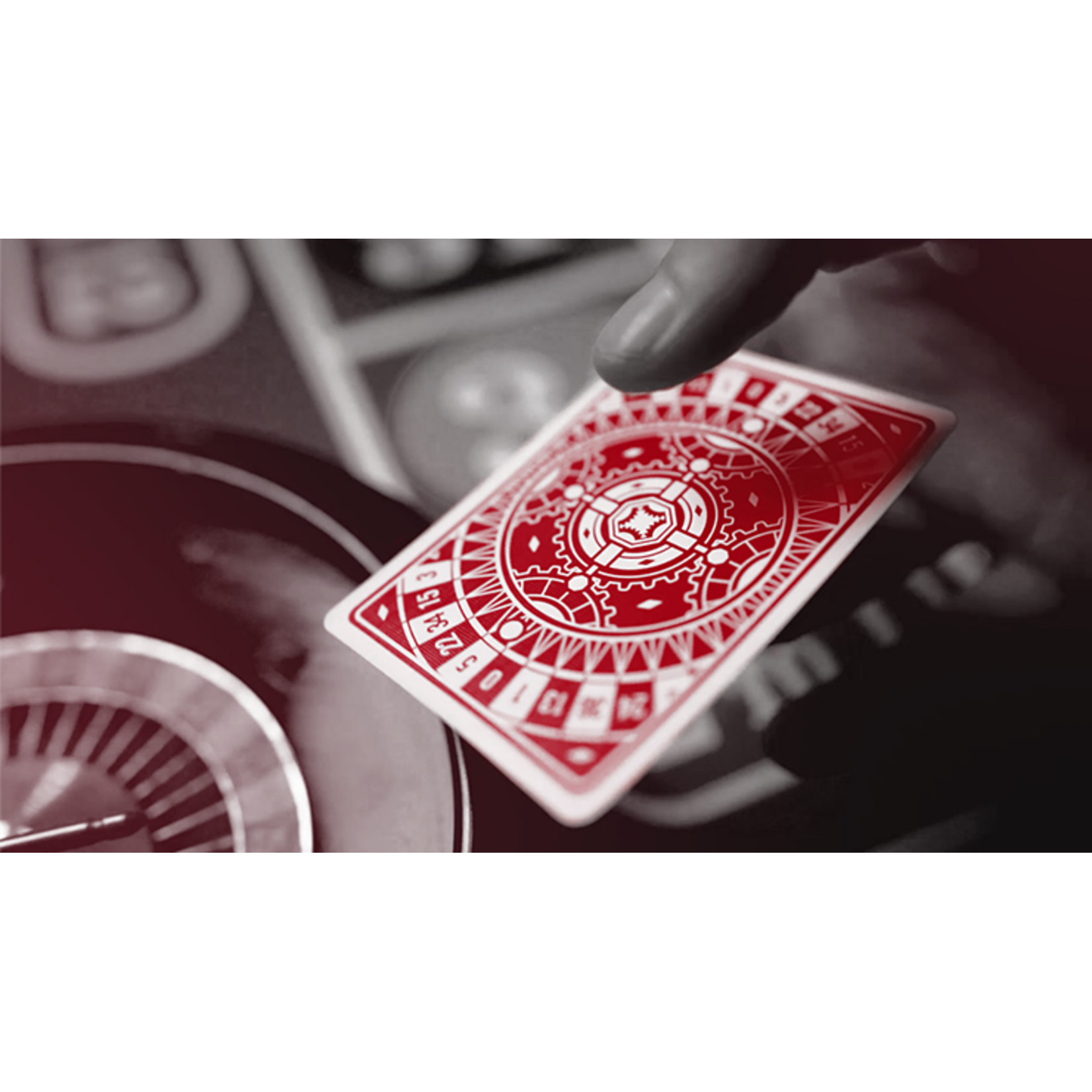 Roulette Playing Cards RED by Mechanic Industries