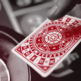 Roulette Playing Cards RED by Mechanic Industries